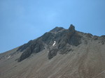 éboulis et crète