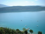 bateaux sur le lac